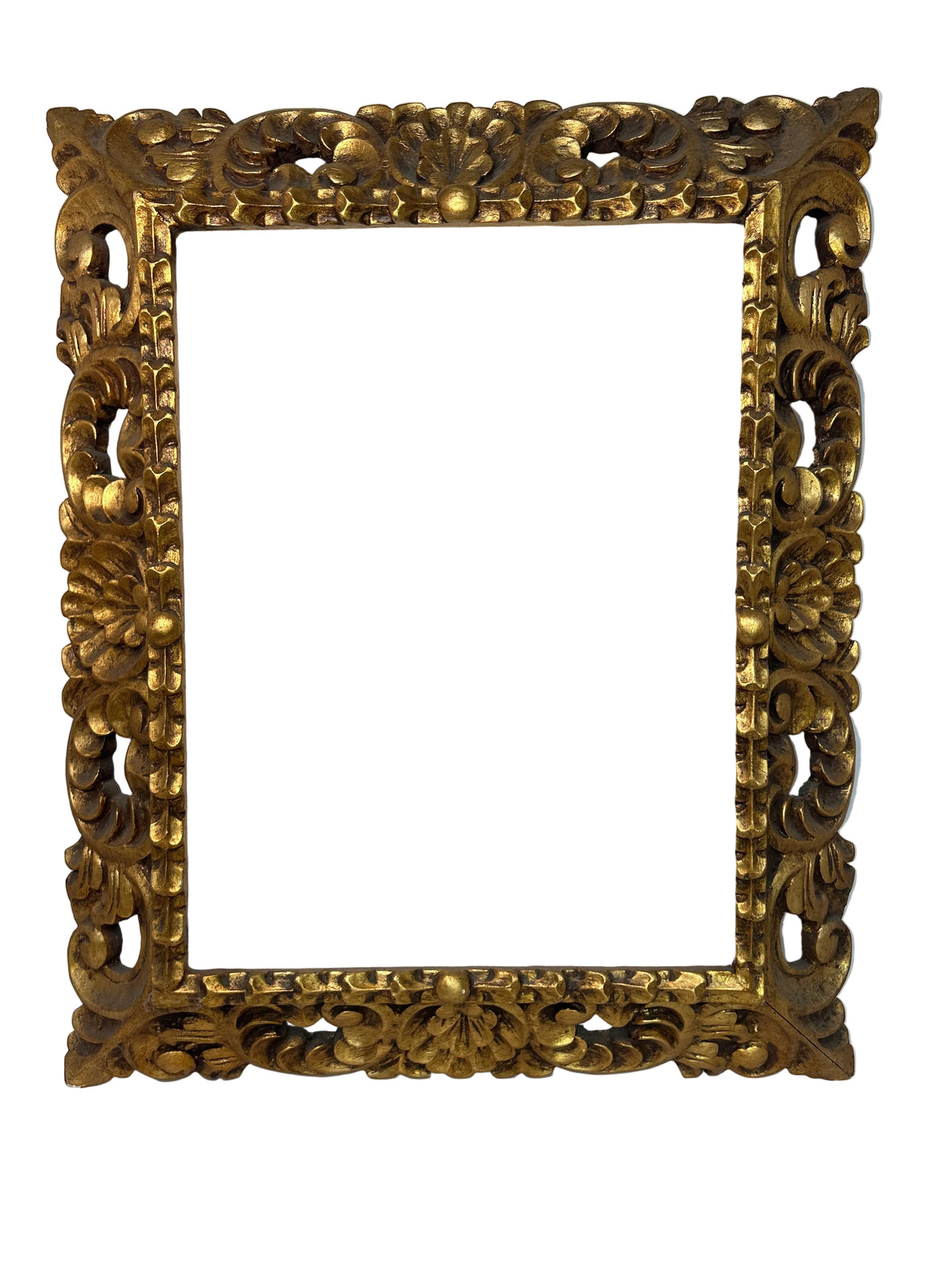 E6 - Hand Carved Frame - Shell