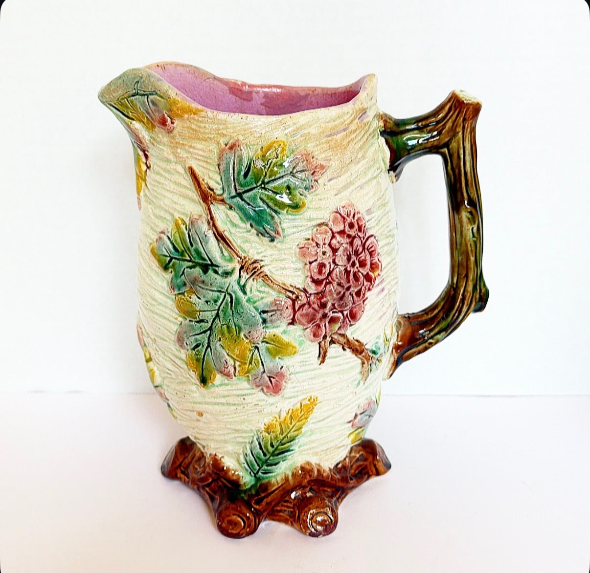 U11 - Majolica Pitcher