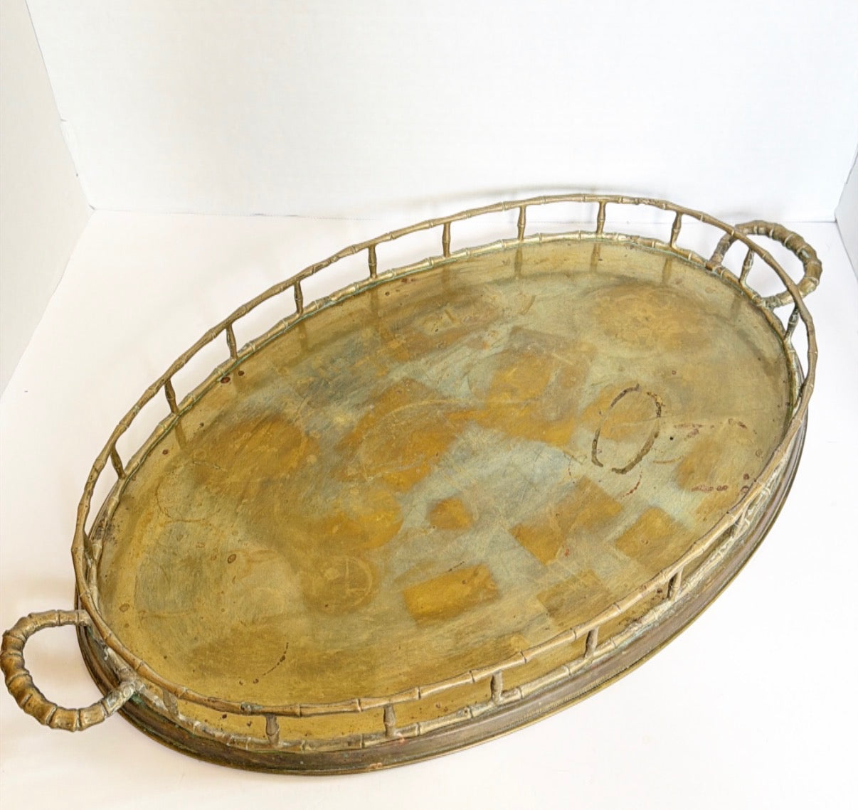 C1 - Oval Brass Tray
