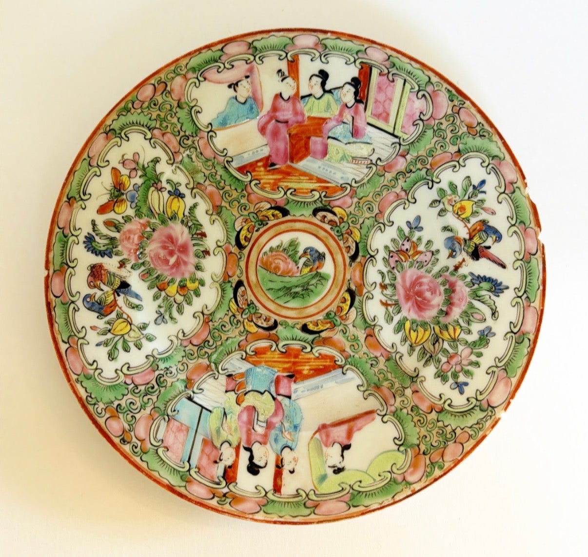 H8 - Rose Medallion Plate