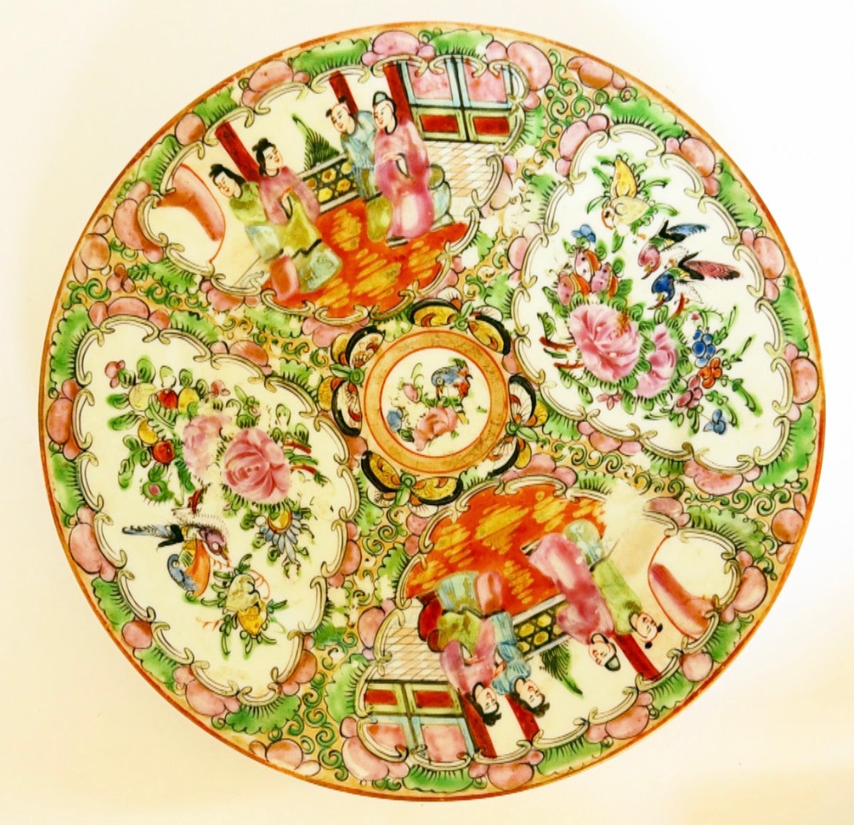 I-5 - Rose Medallion Plate