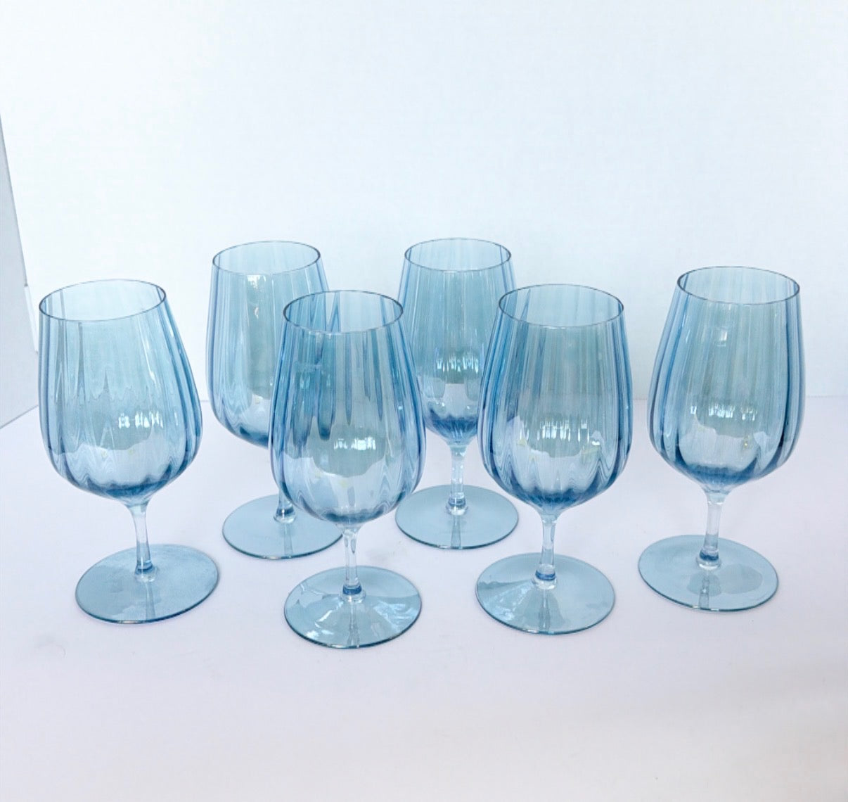 N7 - Hand Blown Polish Drink Glasses - S/6