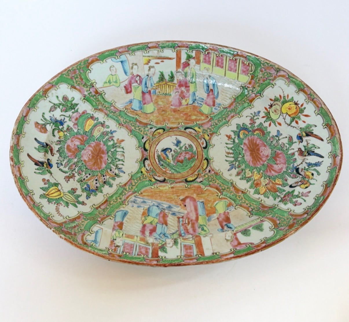 O4 - Rose Medallion Platter