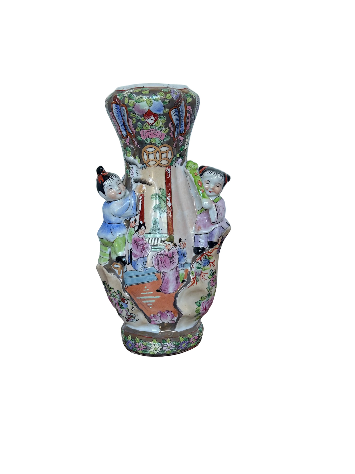 Y4 - Rose Medallion Fertility Vase