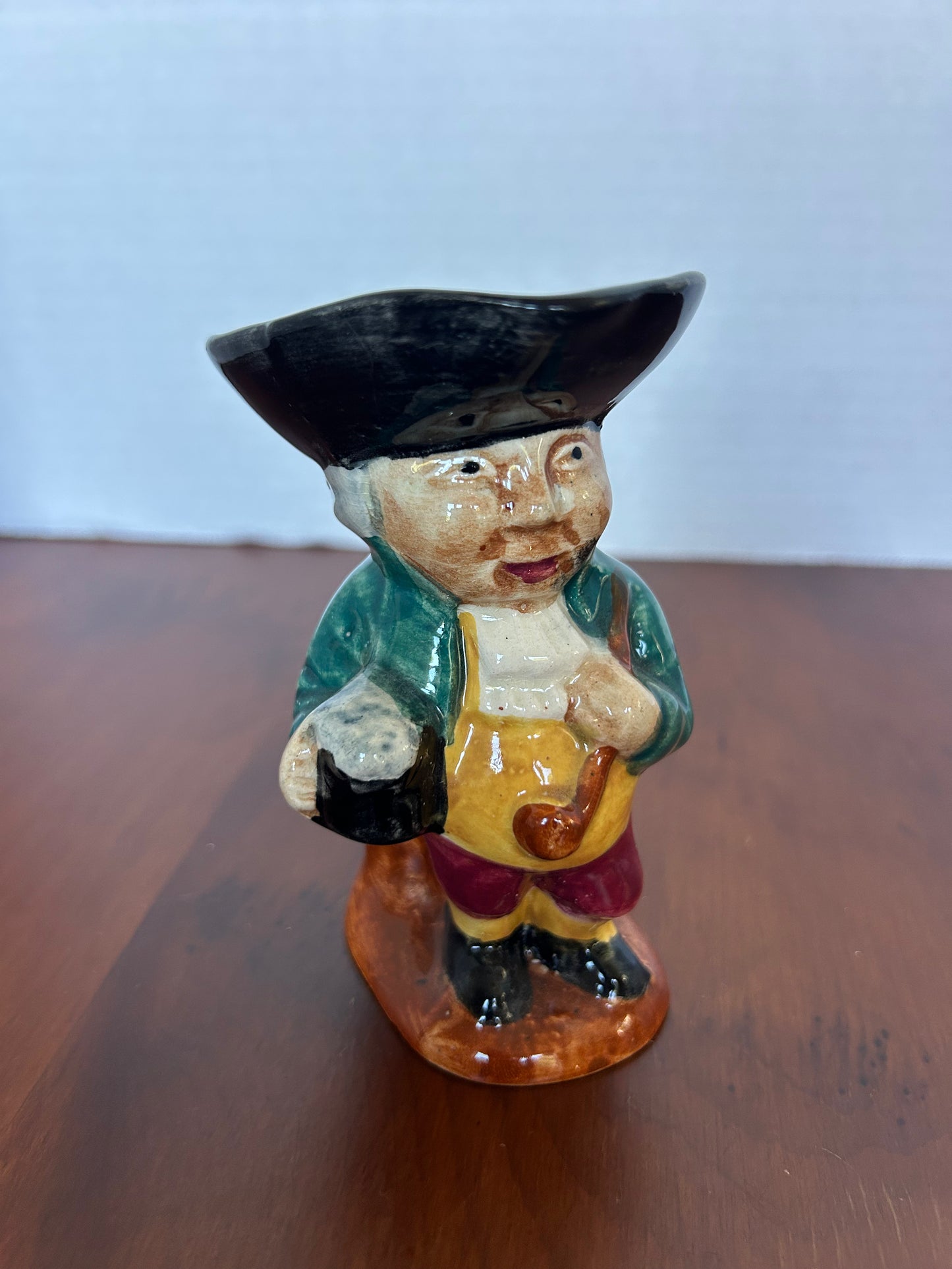 A1- vintage ceramic toby jug or character pitcher