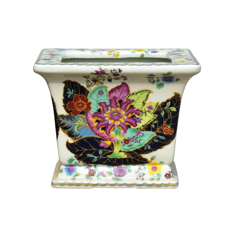Cache Pot - Tobacco Leaf