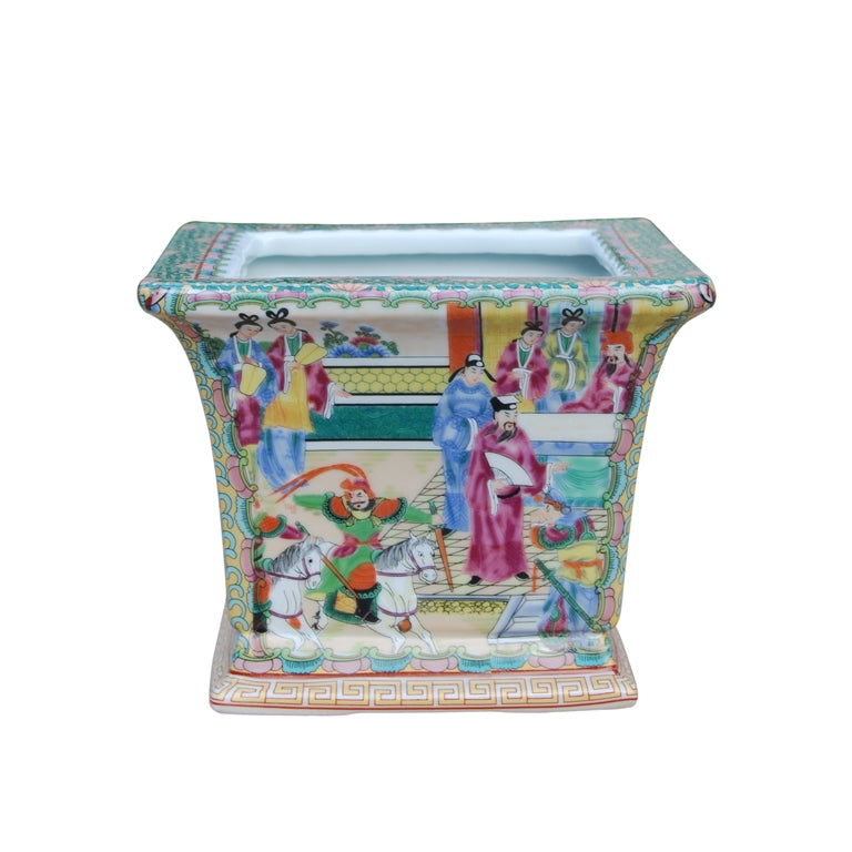 Cache Pot - Rose Canton