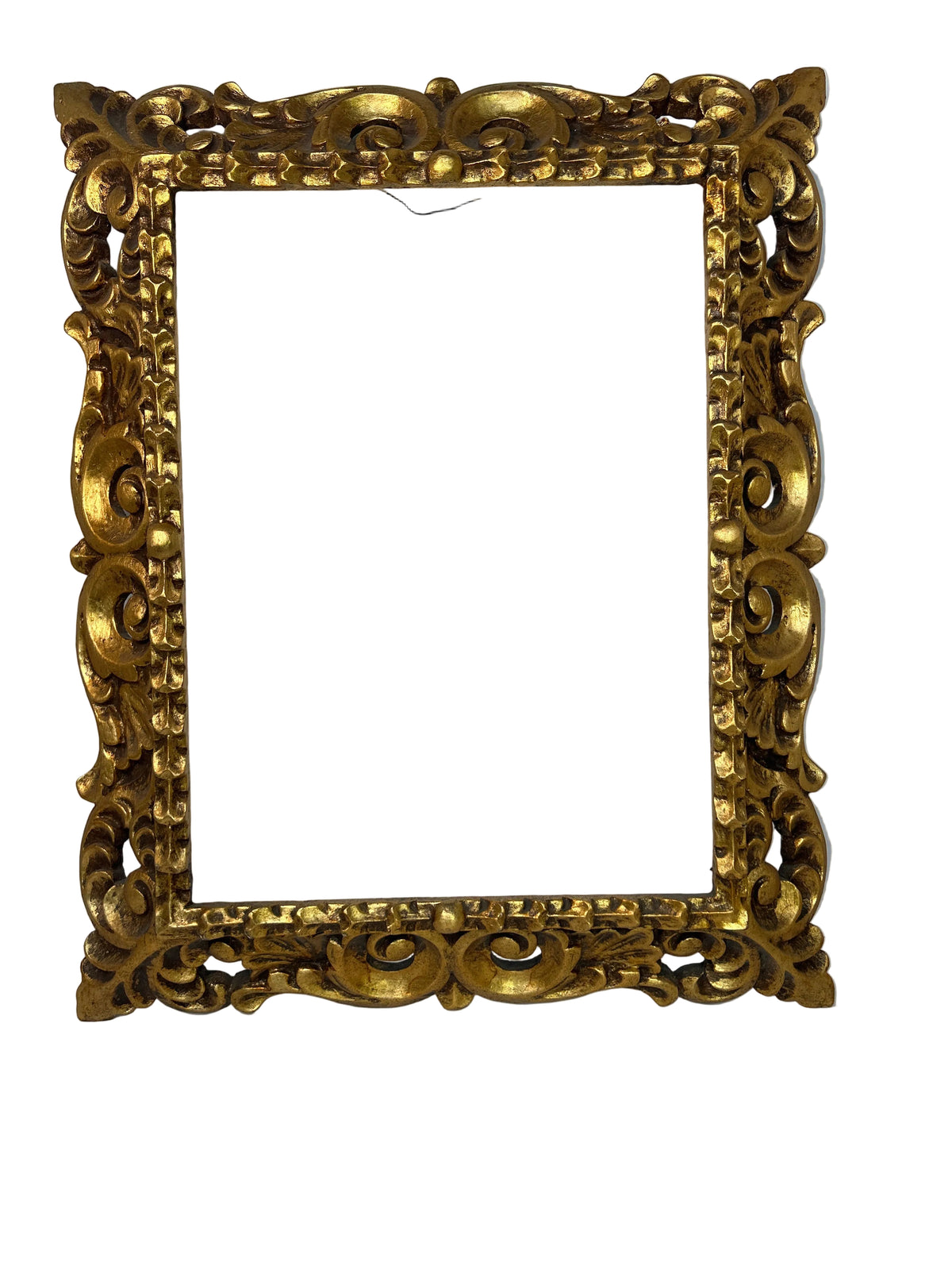 E5 - Hand Carved Frame - Scrollwork