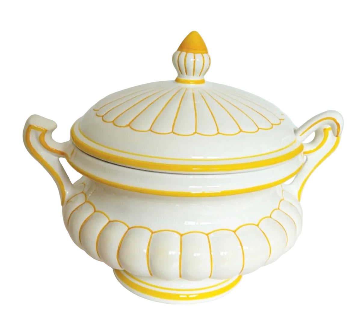 L8 - Yellow and White Tureen