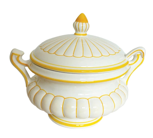 L8 - Yellow and White Tureen
