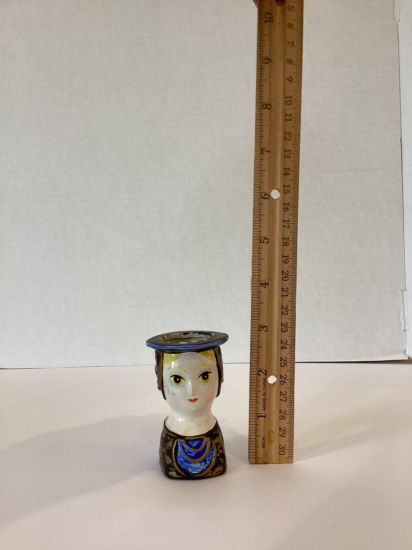 Pre Order - Custom Vintage Lady Head Vase - Beaded Tree