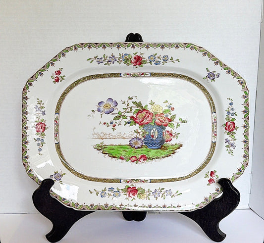 E11 - Copeland Spode English Transferware Platter