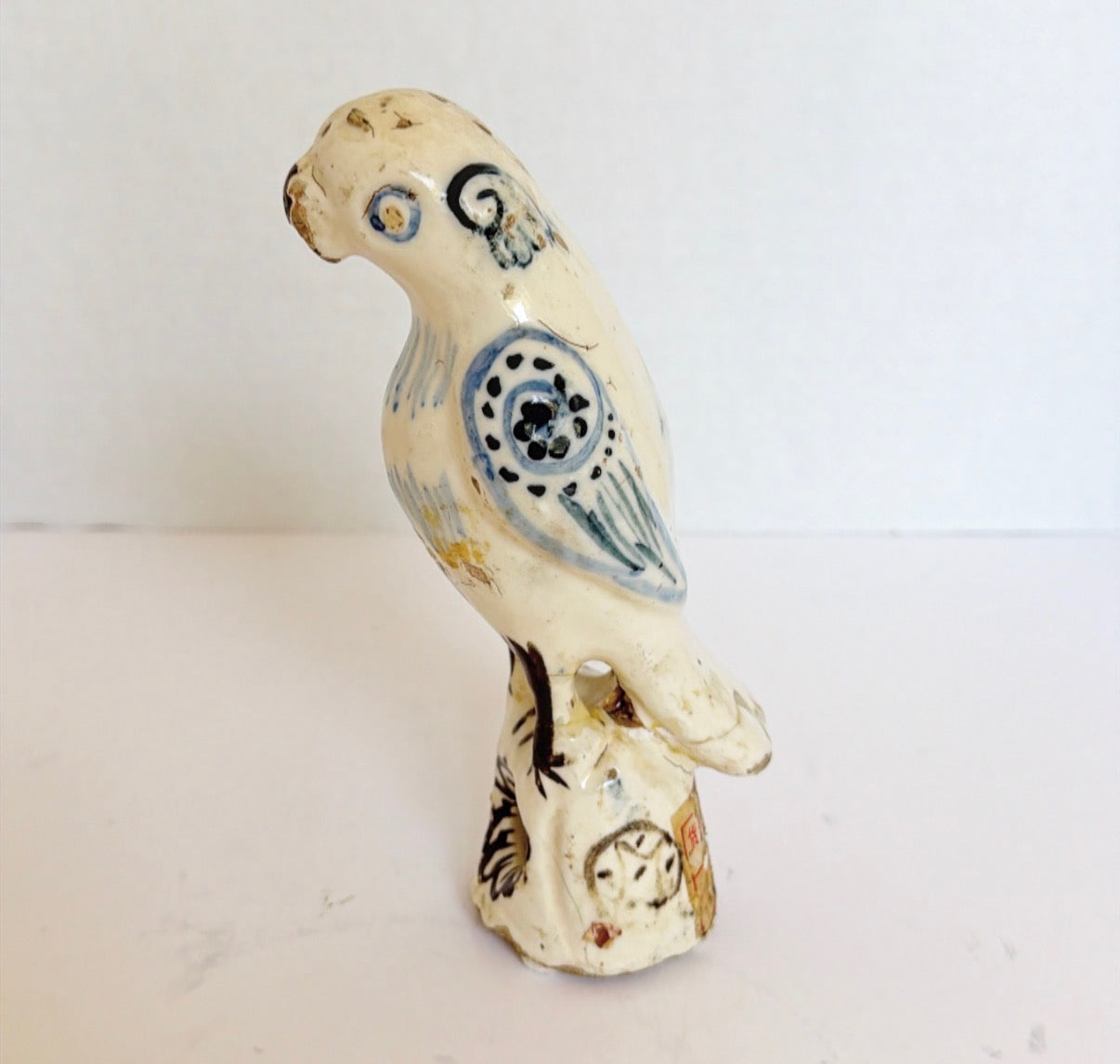 B4- Antique Bird - Distressed with Age