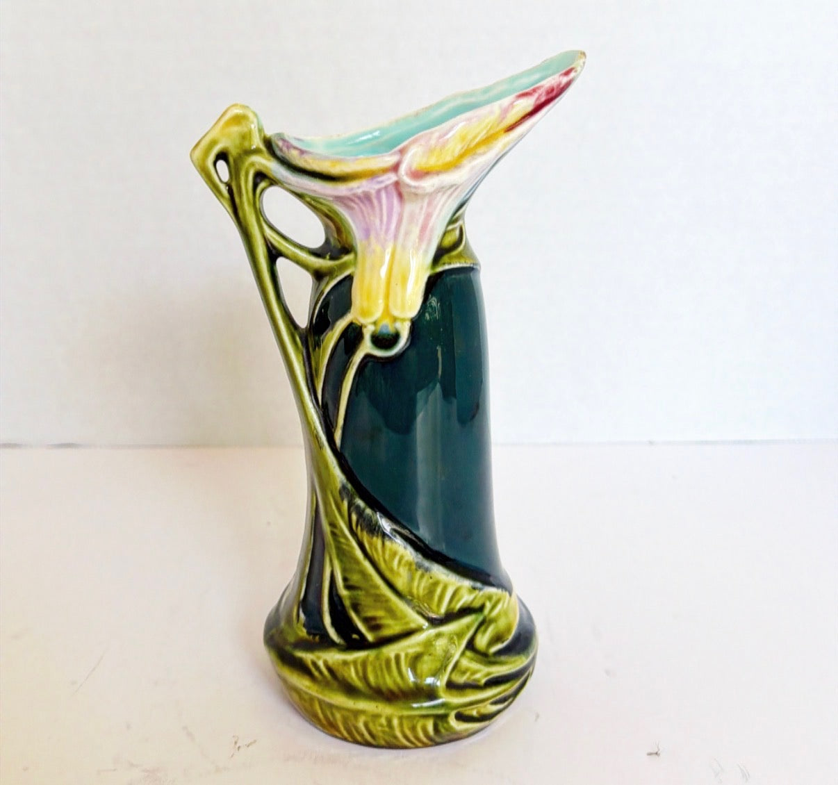 B6 - Majolica Pitcher