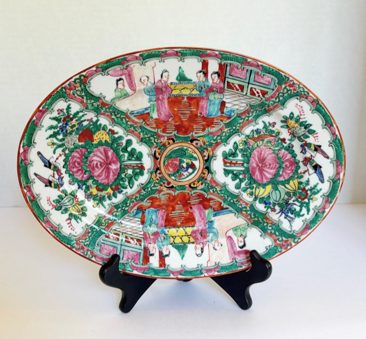 H1 - Rose Medallion Platter