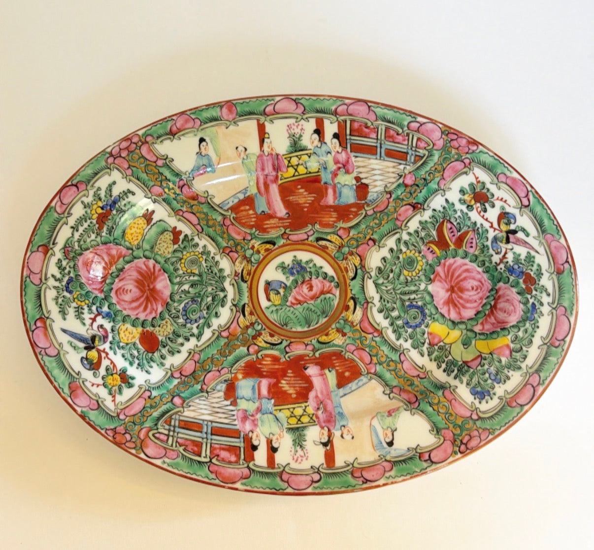 H2 - Rose Medallion Platter