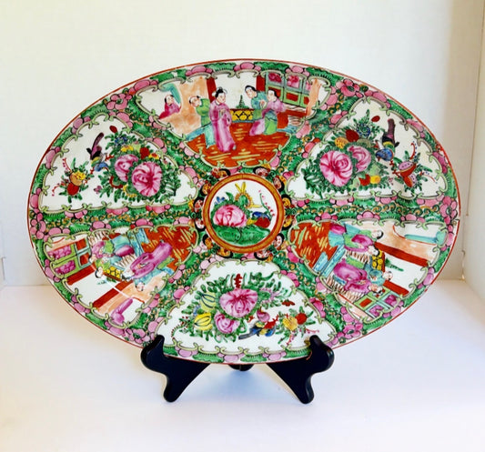 H4 - Rose Medallion Platter