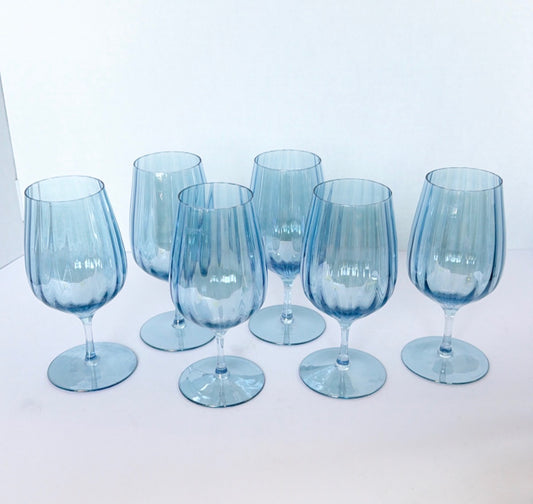 N7 - Hand Blown Polish Drink Glasses - S/6