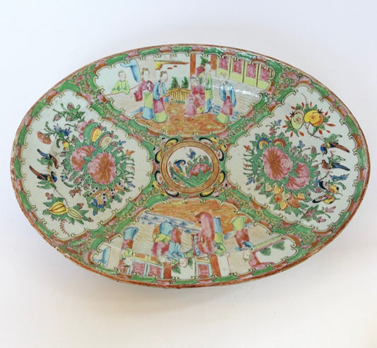 O4 - Rose Medallion Platter