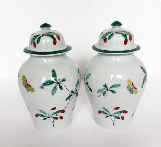 Q9 - Pair of Mattohedeh Ginger Jars