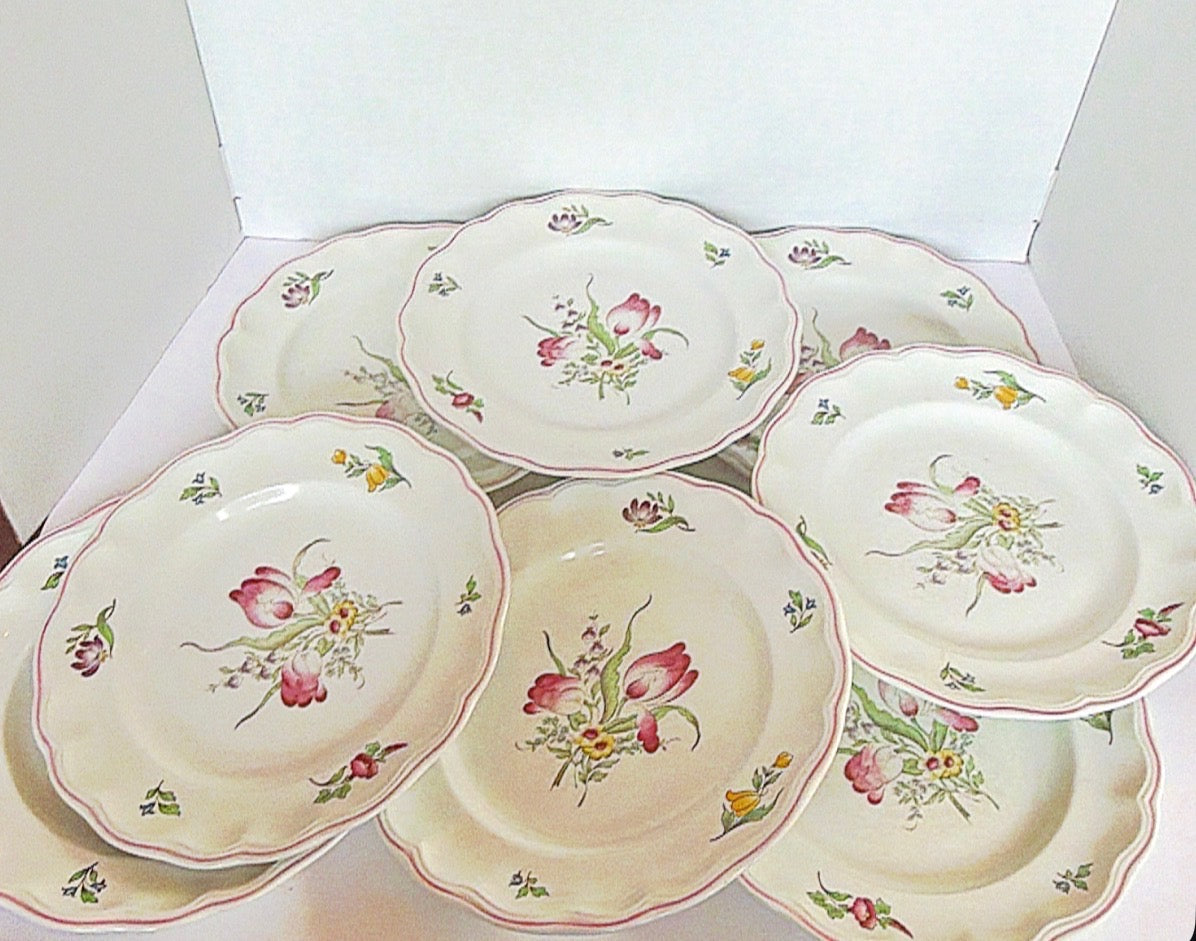 T5 - Set of 8 Spode Plates