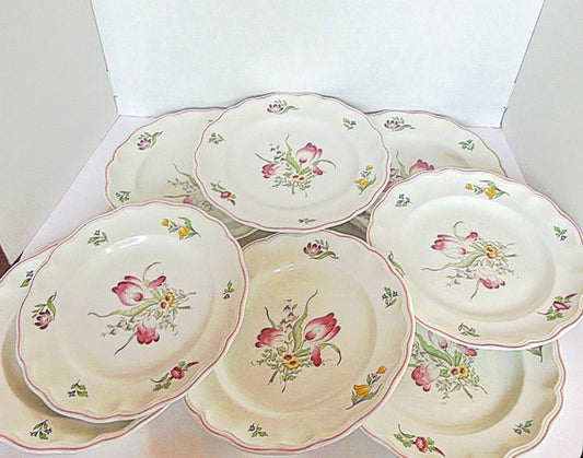 T5 - Set of 8 Spode Plates