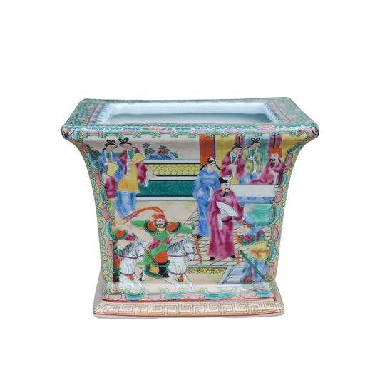 Cache Pot  - Rose Canton